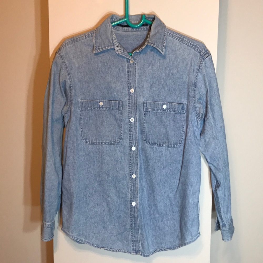 Jean Button Down Shirt
